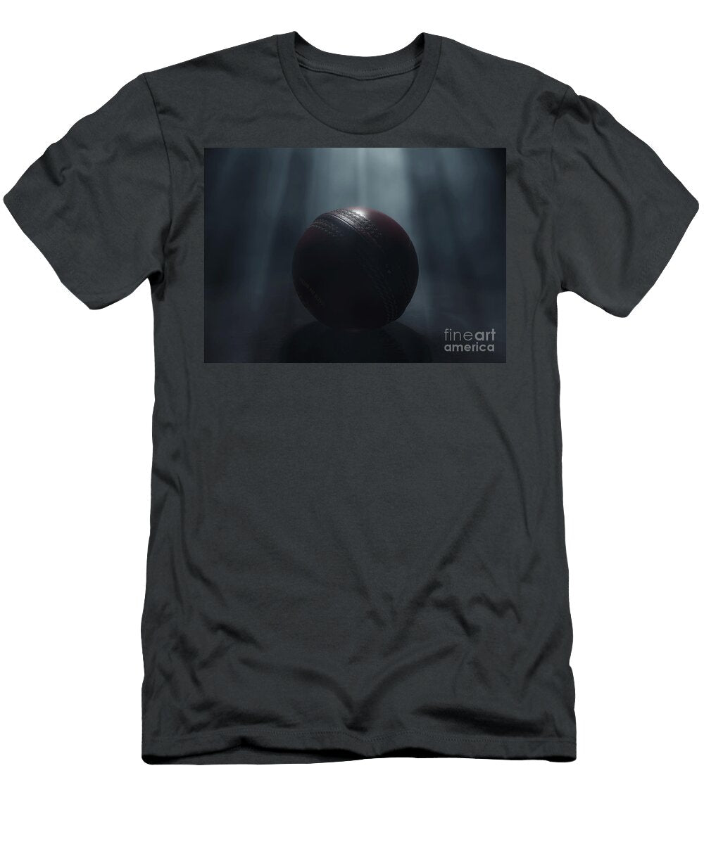 2 Cricket Sports Ball Ethereal Spotlight Allan Swart T-Shirt