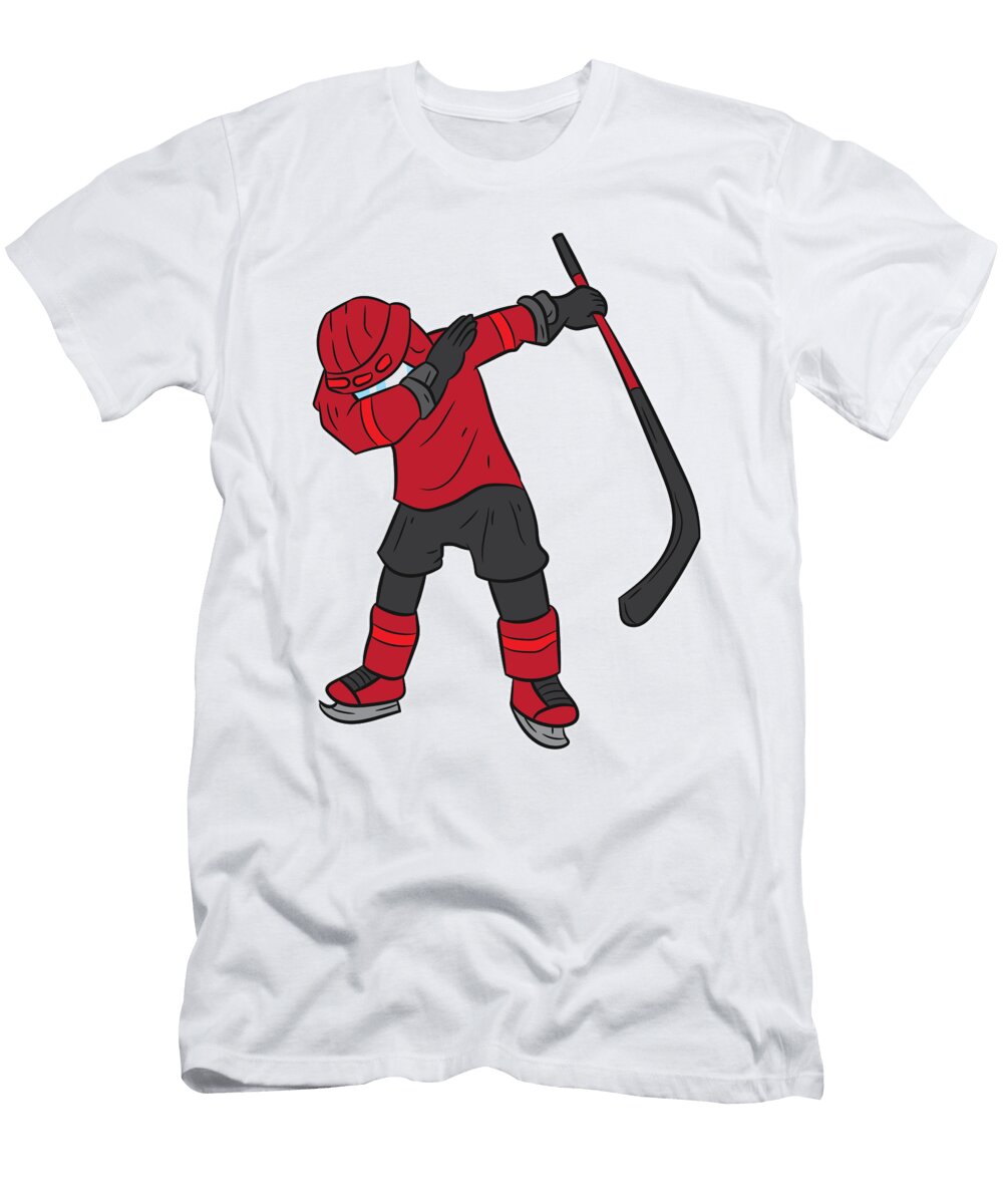 2 Dabbing Hockey Player Eq Designs T-Shirt
