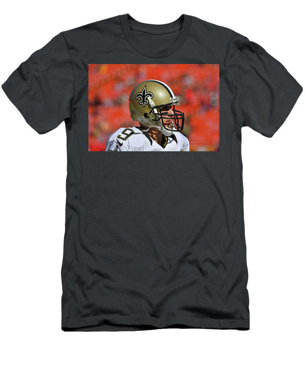 2 Drew Brees Peter Aiken T-Shirt