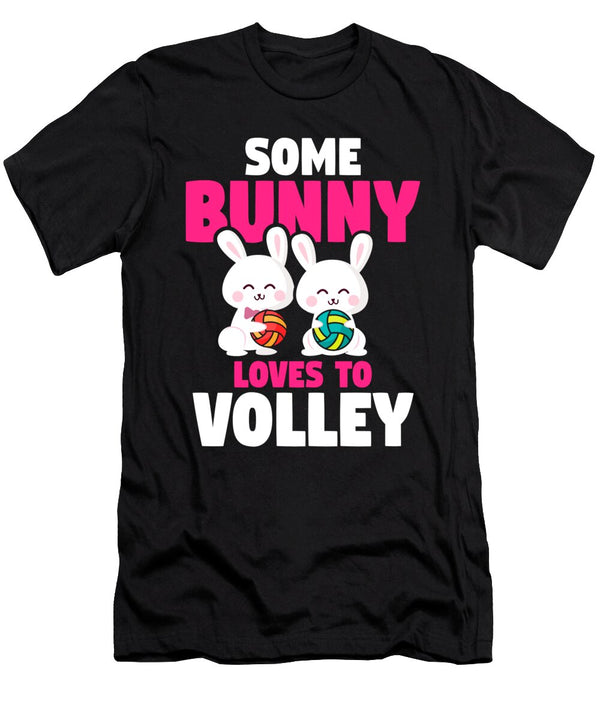 2 Easter Volleyball Bunny Holiday Rabbit Sport Toms Store T-Shirt