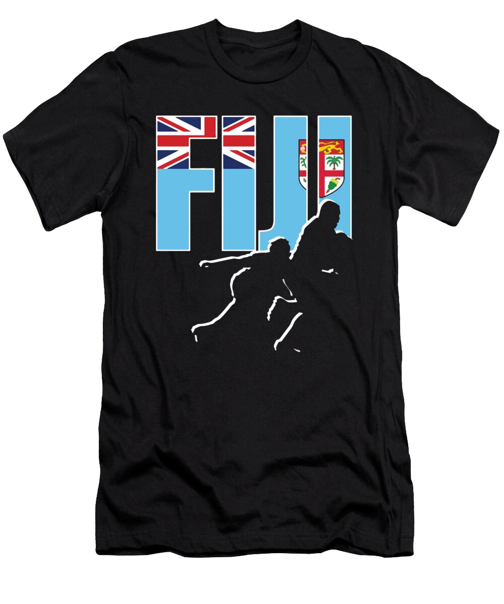 2 Fiji Rugby 2019 Fans Kit for Fijian Supporters Players Coaches and Rugger Football Lovers Martin Hicks T-Shirt