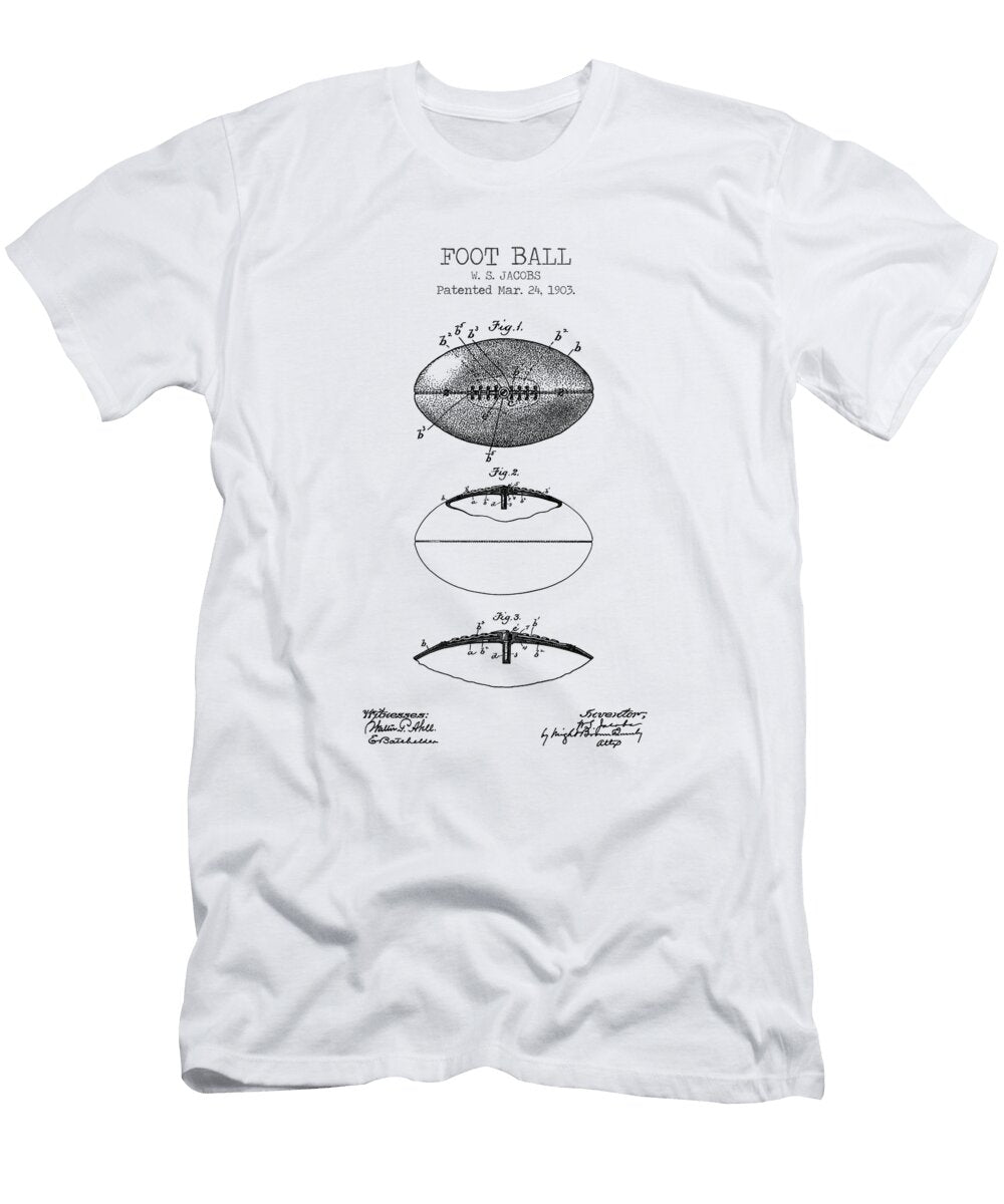 2 Foot Ball Patent Denny H T-Shirt