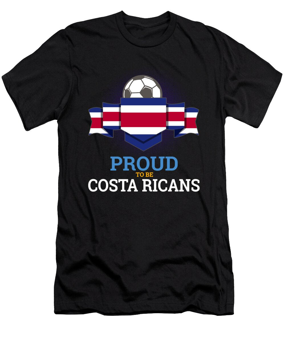 2 Football Costa Ricans Costa Rica Soccer Team Sports Footballer Goalie Rugby Gift Thomas Larch T-Shirt