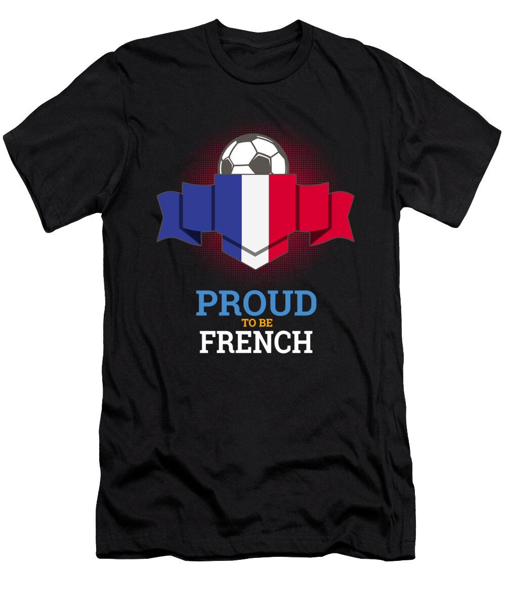 2 Football French France Soccer Team Sports Footballer Goalie Rugby Gift Thomas Larch T-Shirt