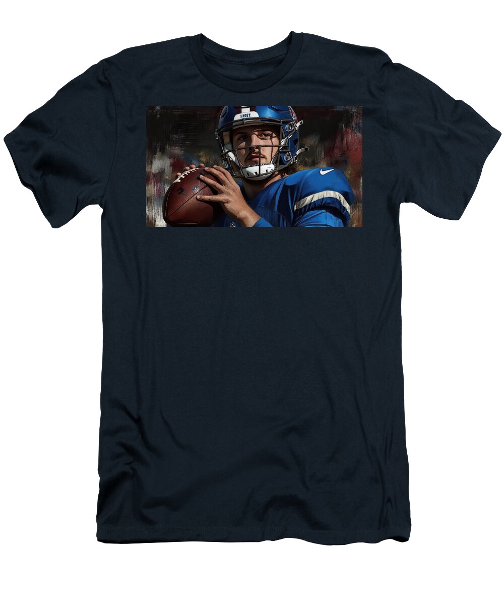2 Football Player in Action Evie Carrier T-Shirt
