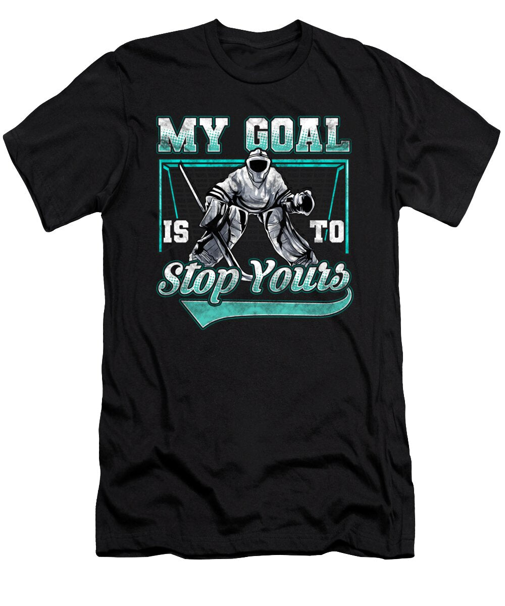 2 Funny Hockey Defender Denying Goals the Perfect Presents T-Shirt