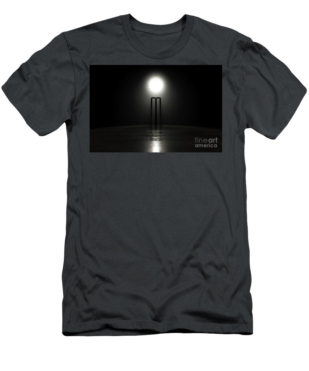 2 Futuristic Cricket Wickets Allan Swart T-Shirt