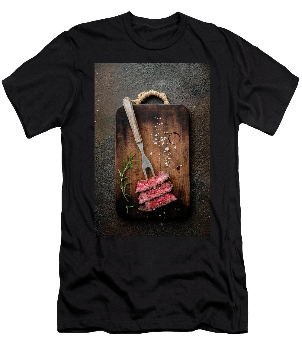 2 Grilled Beef T Bone Steak Monika Pazdej T-Shirt