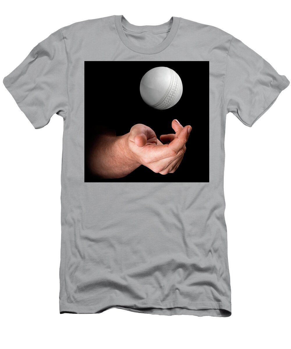2 Hand Tossing Cricket Ball Allan Swart T-Shirt