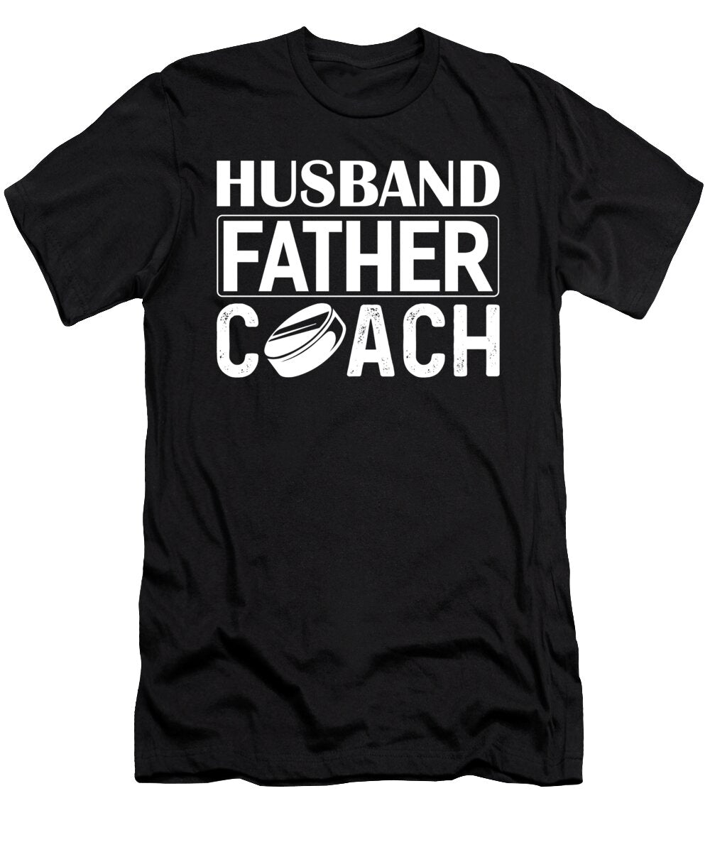 2 Hockey Dad and Hockey Coach Eq Designs T-Shirt