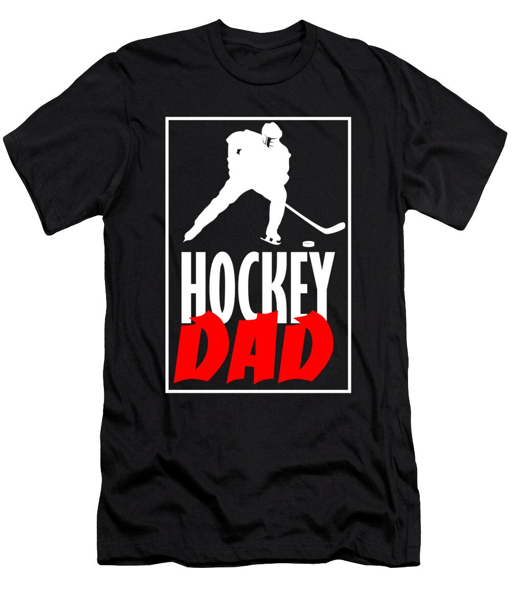 2 Hockey Dad Gift Eq Designs T-Shirt