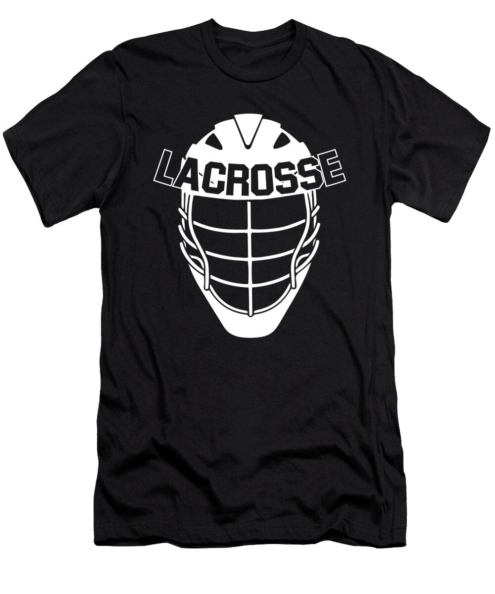 2 I Beat People with a Stick Lacrosse for Lacrosse Players Tom Schiesswald T-Shirt