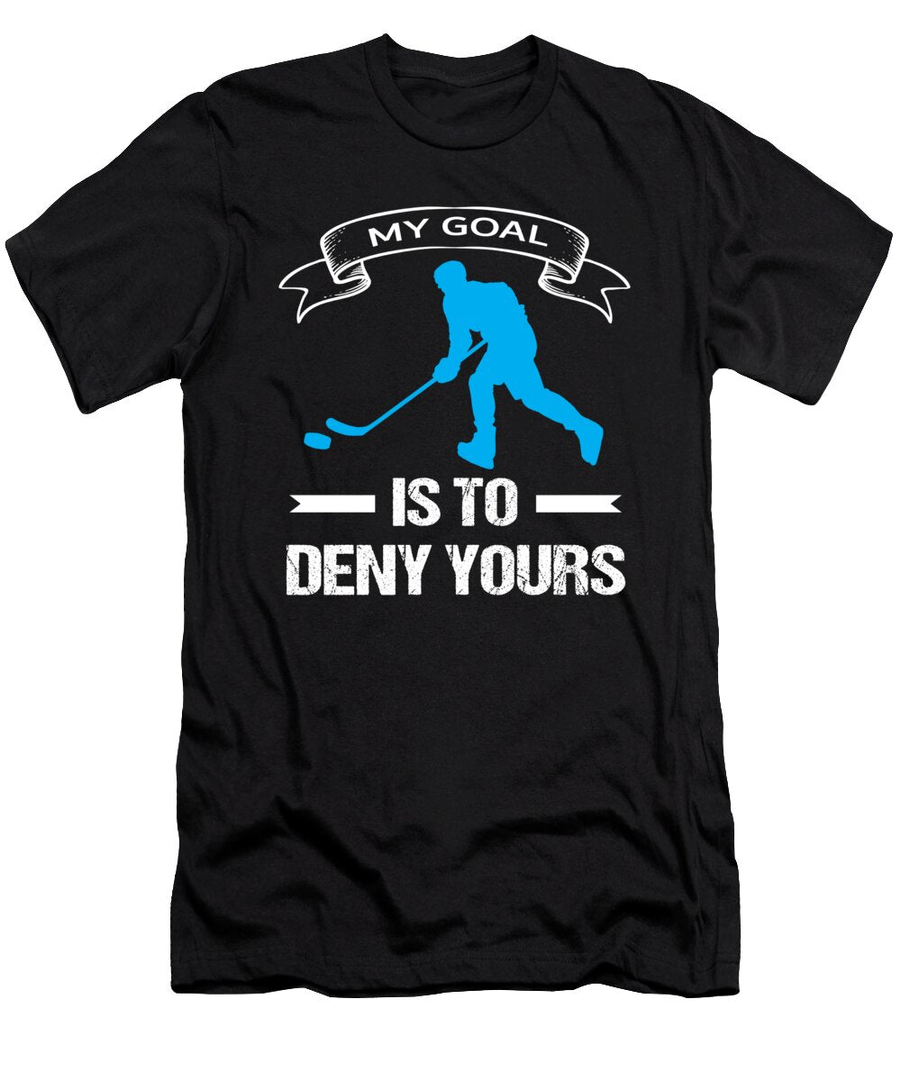 2 Ice Hockey Goalie Gift for Ice Hockey Fans Raphaelartdesign T-Shirt