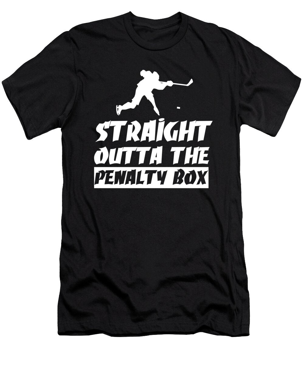 2 Ice Hockey Penalty Box Eq Designs T-Shirt