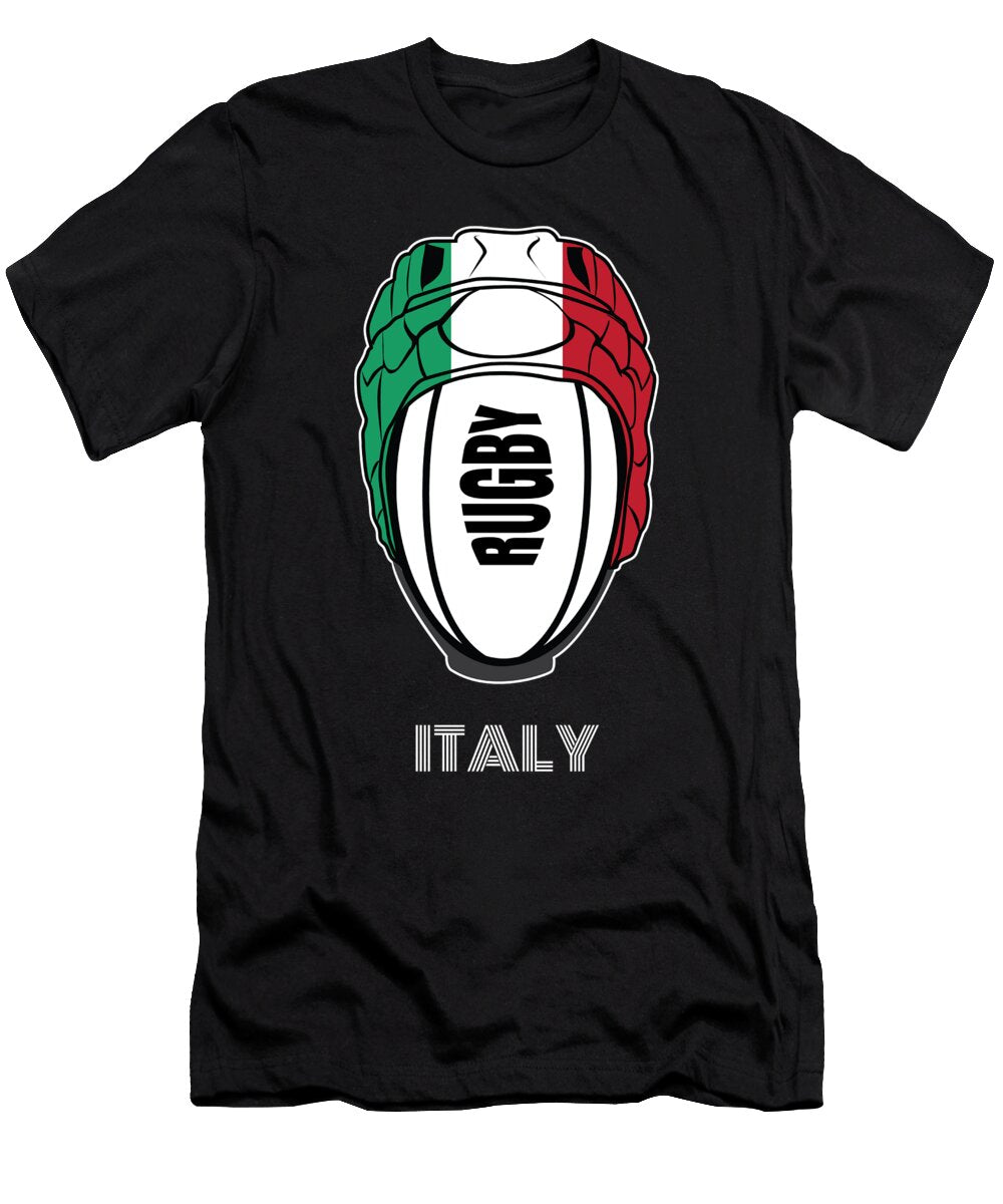 2 Italy Rugby Union Jersey 2019 Fans Kit for Italian Supporters Players Coaches and Teams Martin Hicks T-Shirt