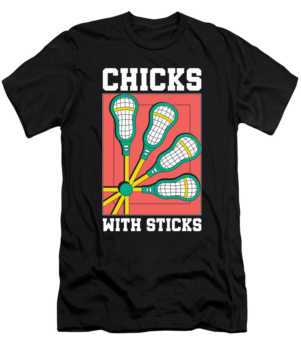 2 Lacrosse Crazy Squirrel T-Shirt