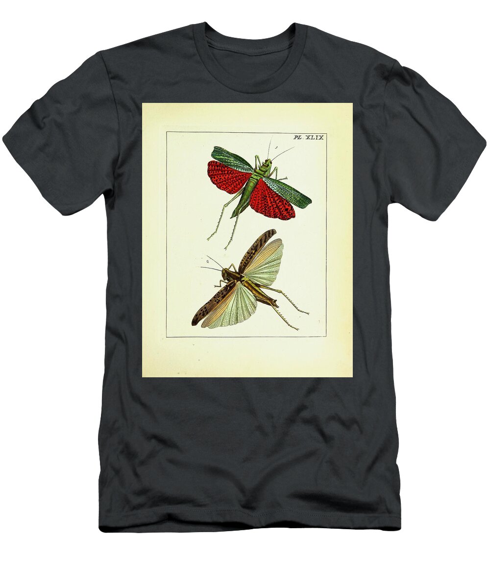 2 Locust Beautiful Nature Prints T-Shirt