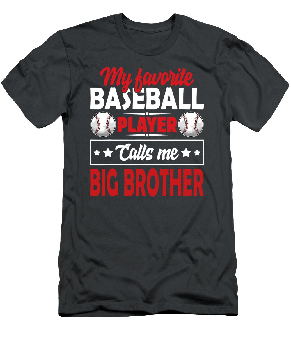 2 My Favorite Baseball Player Calls Me Dhbubble T-Shirt