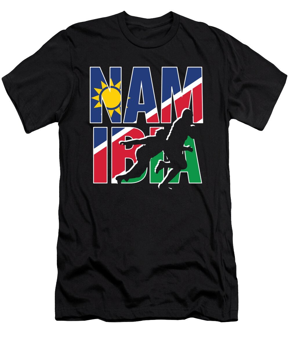 2 Namibia Rugby 2019 Fans Kit for Namibian Supporters Players Coaches and Rugger Football Lovers Martin Hicks T-Shirt