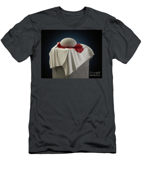 2 Rugby Ball and Japan Flag Allan Swart T-Shirt