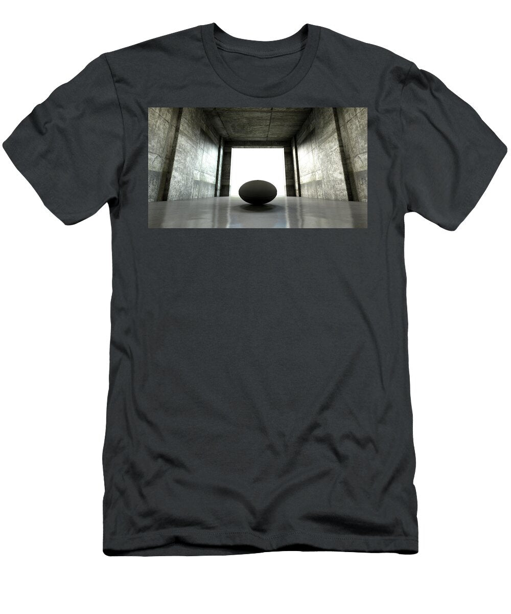 2 Rugby Ball Sports Stadium Tunnel Allan Swart T-Shirt
