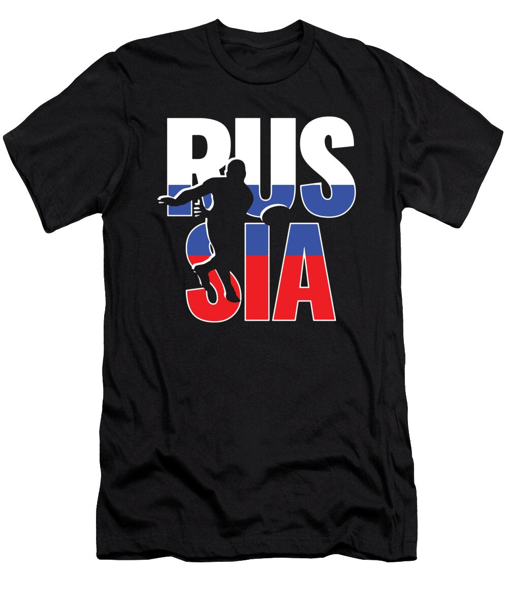 2 Russia Rugby 2019 Fans Kit for Russian Supporters Players Coaches and Rugger Football Lovers Martin Hicks T-Shirt