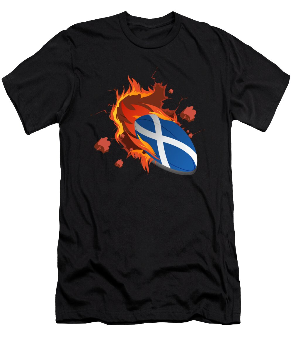 2 Scotland Rugby Union Jersey 2019 Fans Kit for Scottish Supporters Players Coaches and Teams Martin Hicks T-Shirt