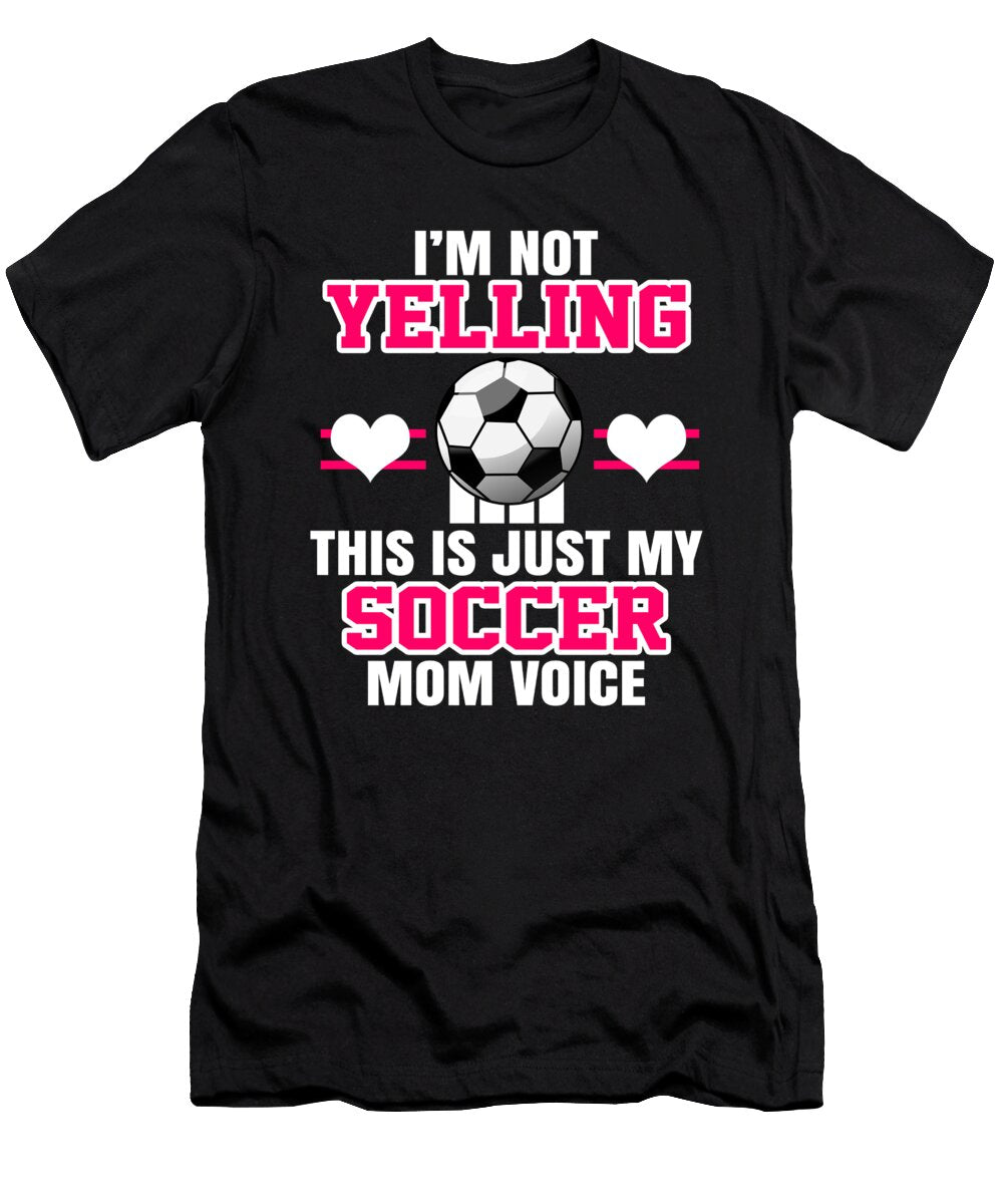 2 Soccer Mom Parents of Soccer Player Gift Muc Designs T-Shirt