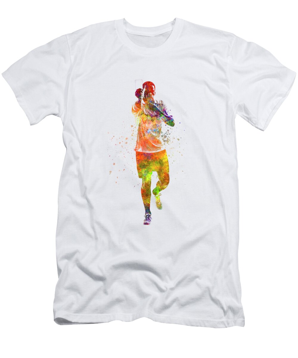 2 Soccer Referee in Watercolor Cristina Romero T-Shirt