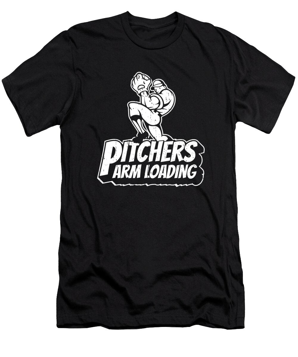 2 Softball Batter Catcher Softball Pitcher Crazy Squirrel T-Shirt