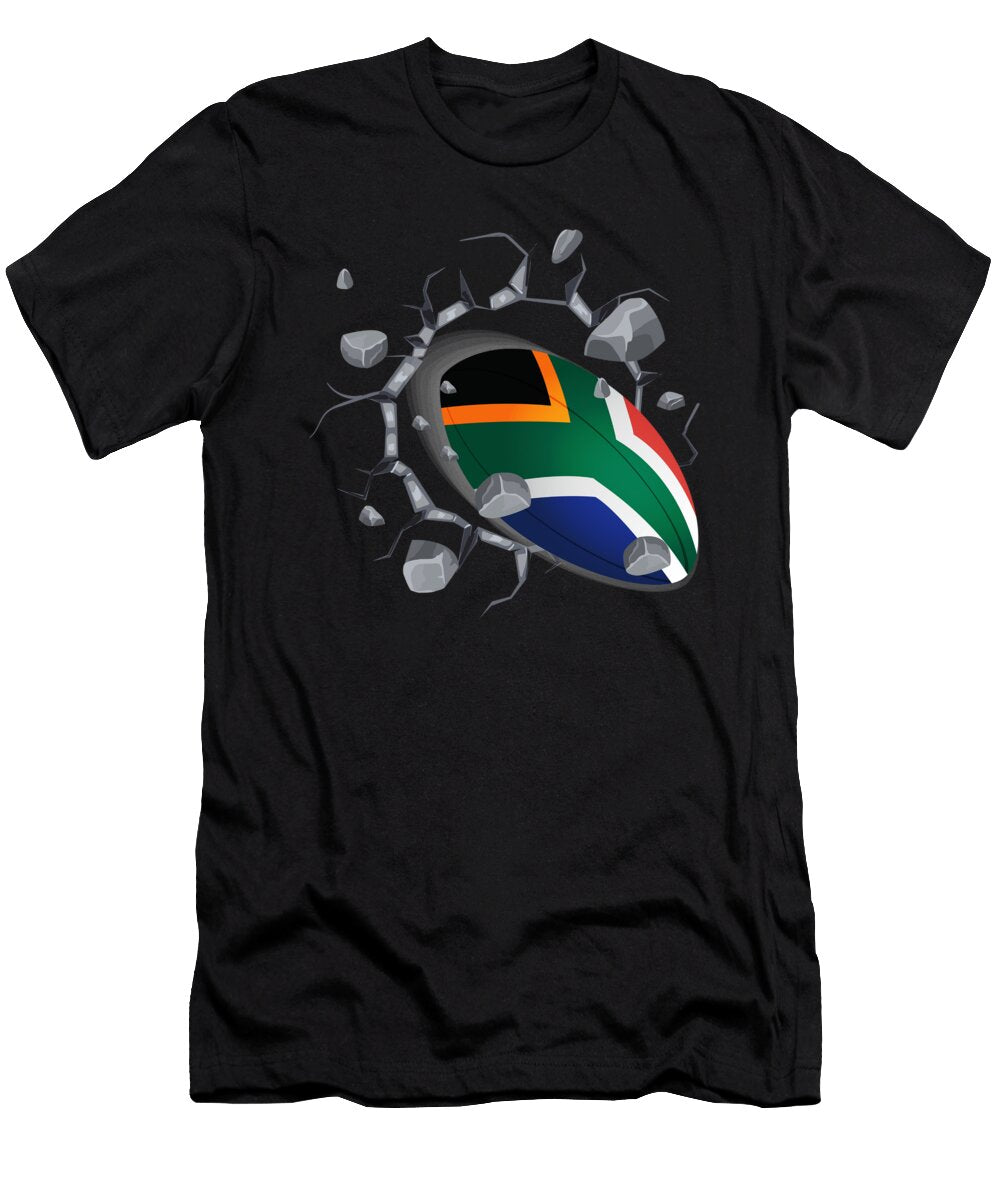 2 South Africa Rugby Union Jersey 2019 Fans Kit for South African Supporters Players Coaches and Teams Martin Hicks T-Shirt