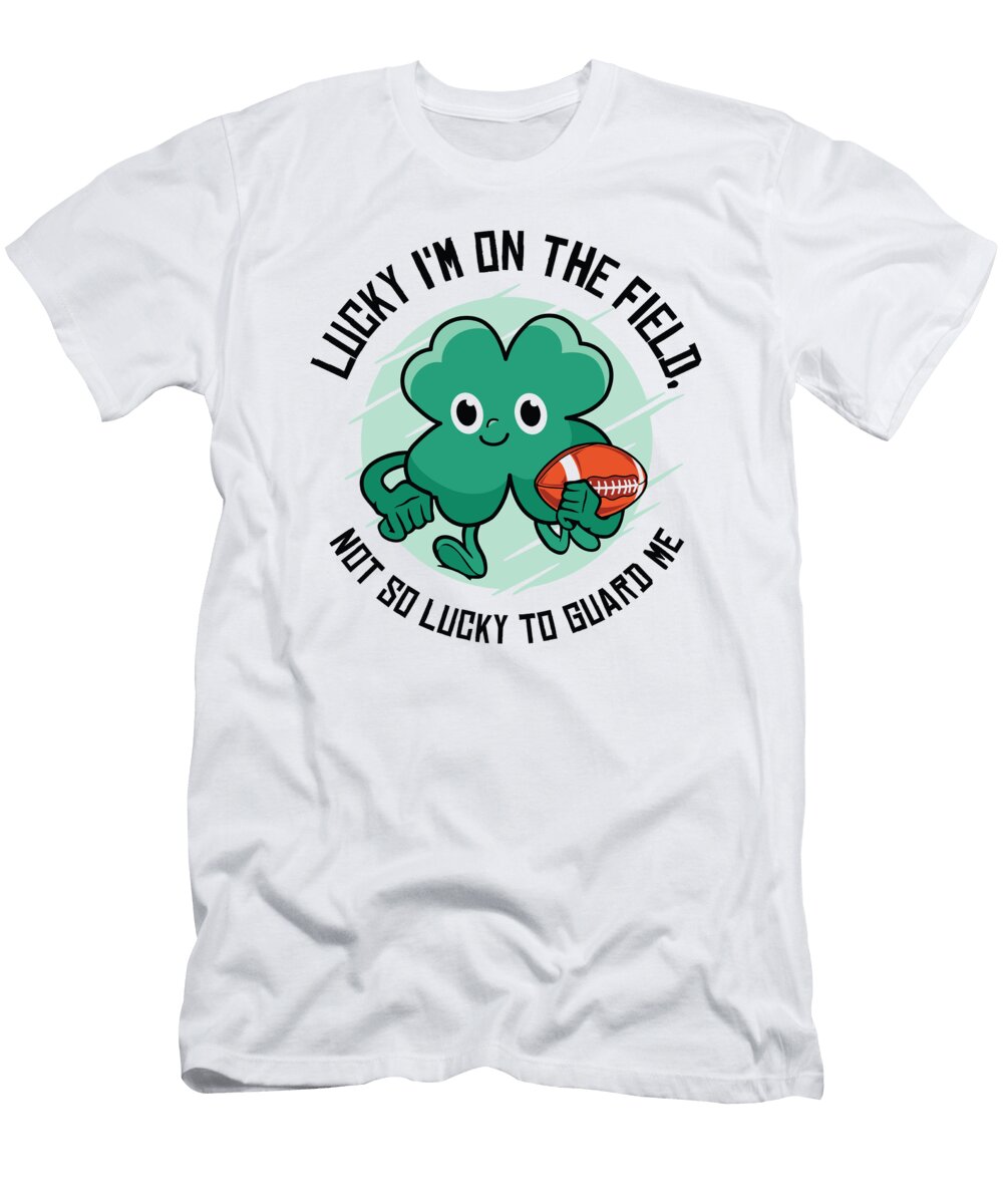 2 St Patricks Day American Football Shamrock Clover Rugby Toms Store T-Shirt