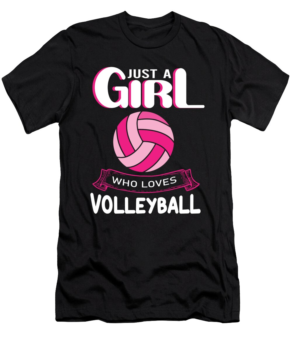 2 Volleybal Gift for Volleyball Lover Raphaelartdesign T-Shirt
