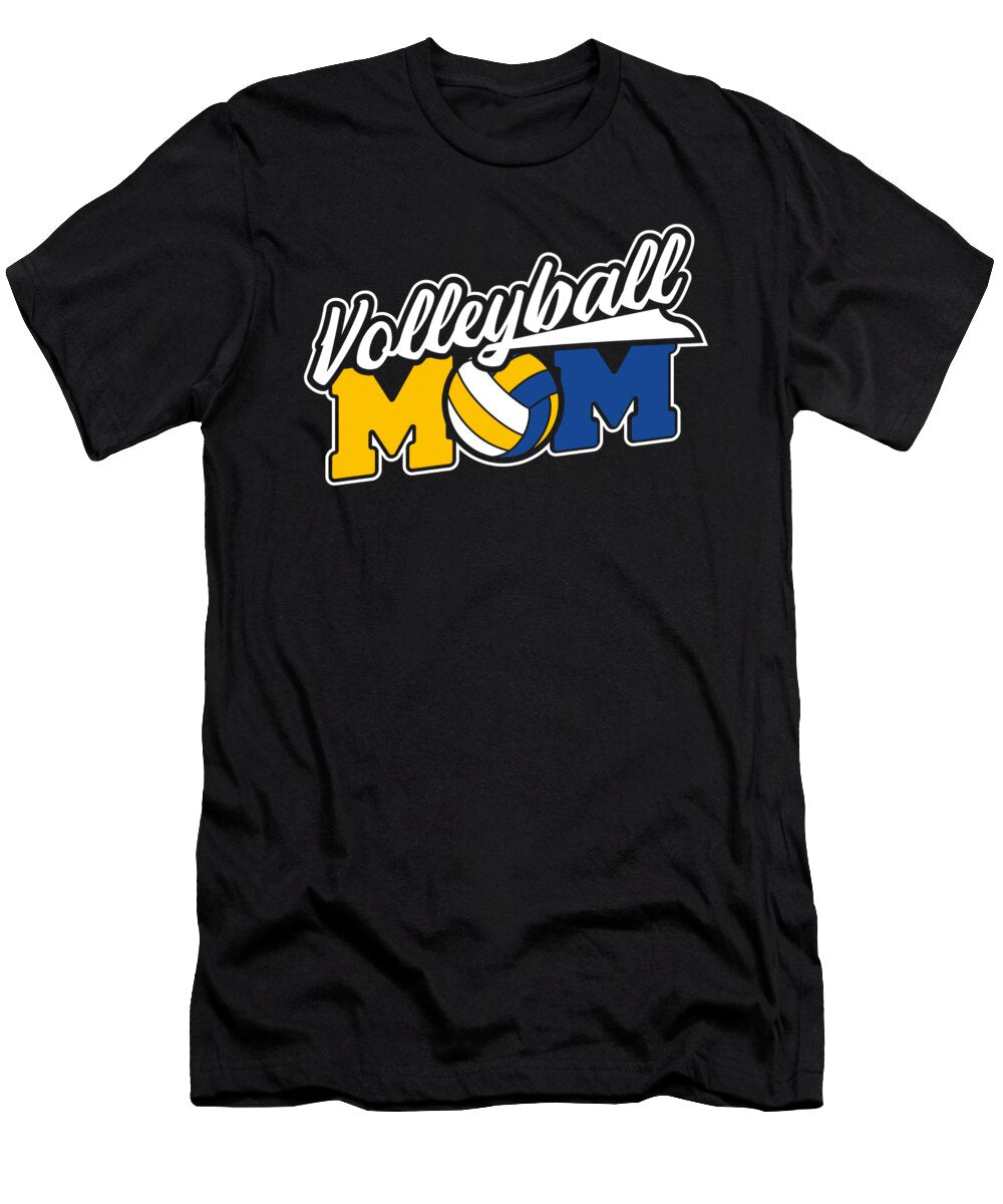 2 Volleyball Beach Vball Volleyball Mom Crazy Squirrel T-Shirt