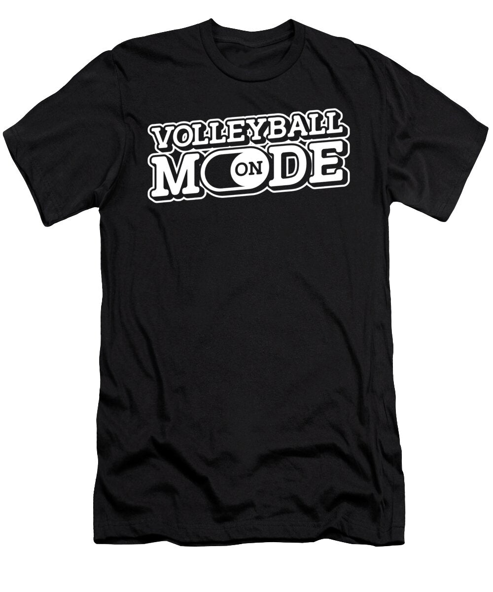 2 Volleyball Crazy Squirrel T-Shirt