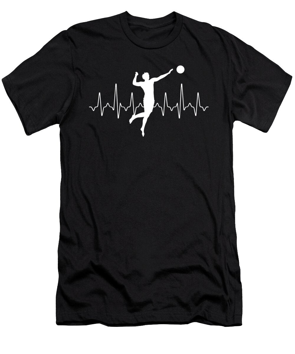 2 Volleyball Heartbeat Manuel Schmucker T-Shirt