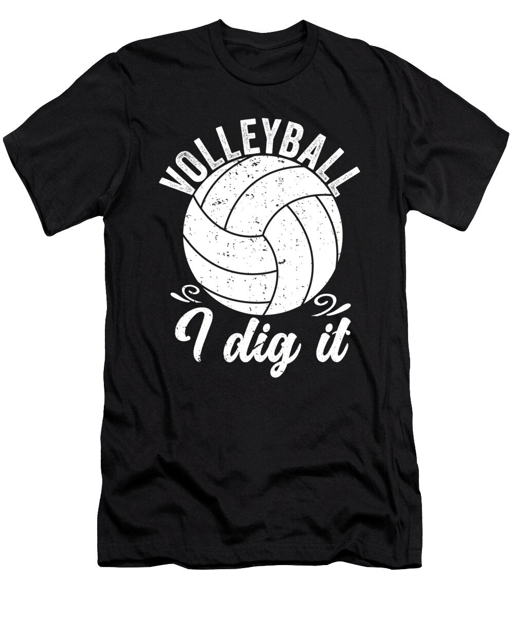 2 Volleyball I Dig It Me T-Shirt