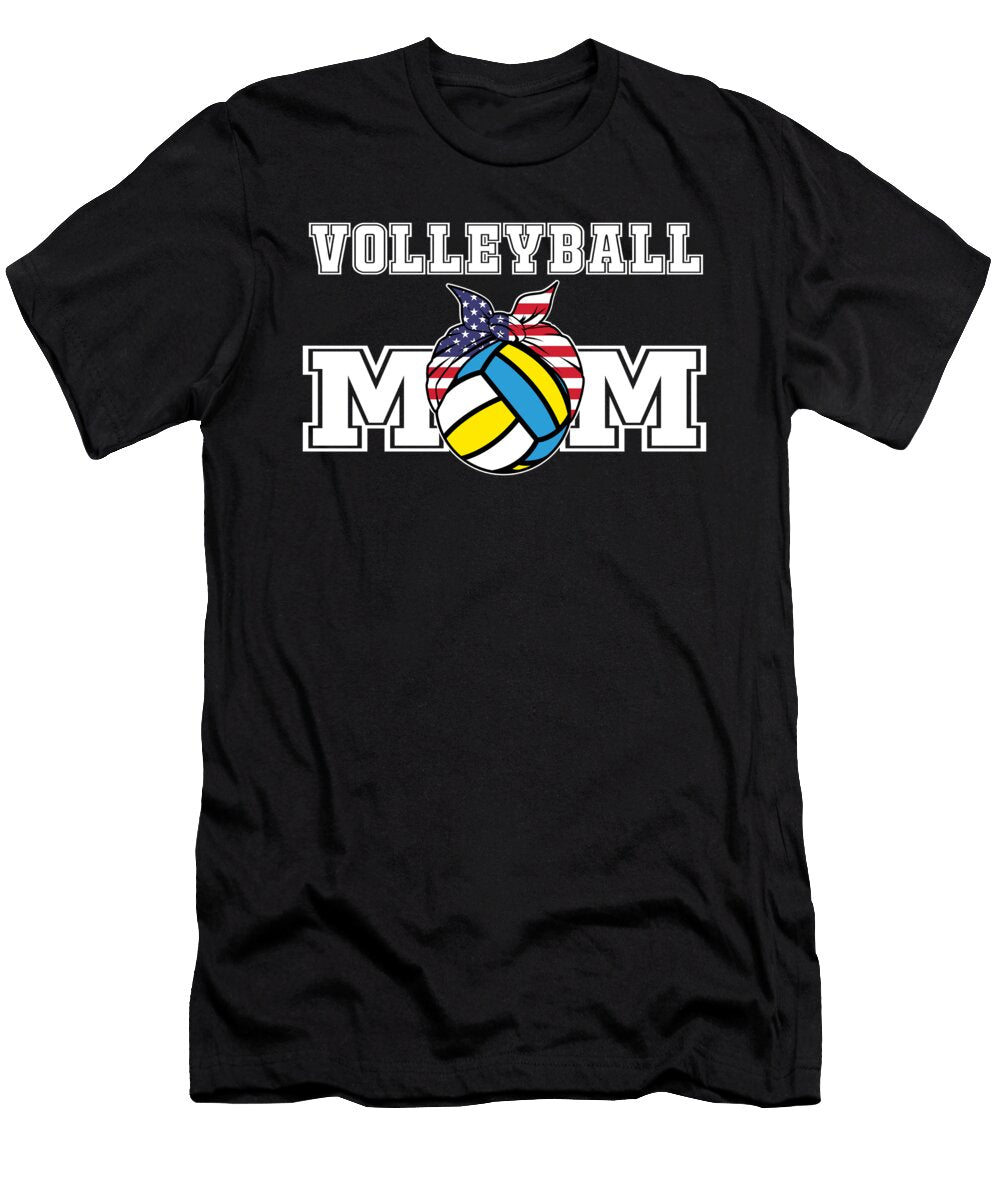 2 Volleyball Mom Jersey Gift for Volleyball Mom Players Martin Hicks T-Shirt