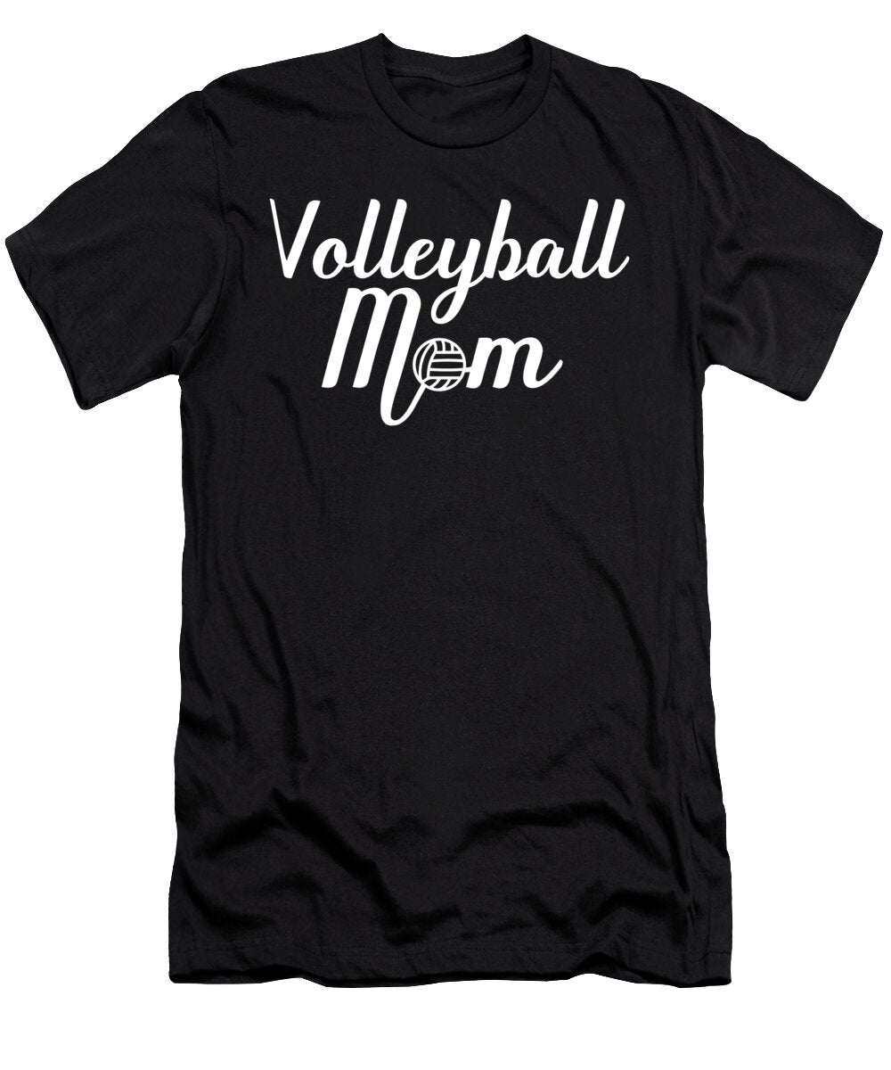 2 Volleyball Mom Sports Lover Playing Mom Mothers Day Haselshirt T-Shirt