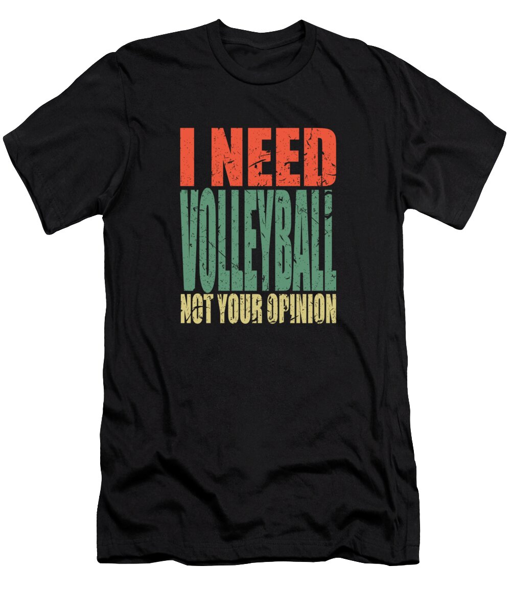 2 Volleyball Saying Funny Manuel Schmucker T-Shirt