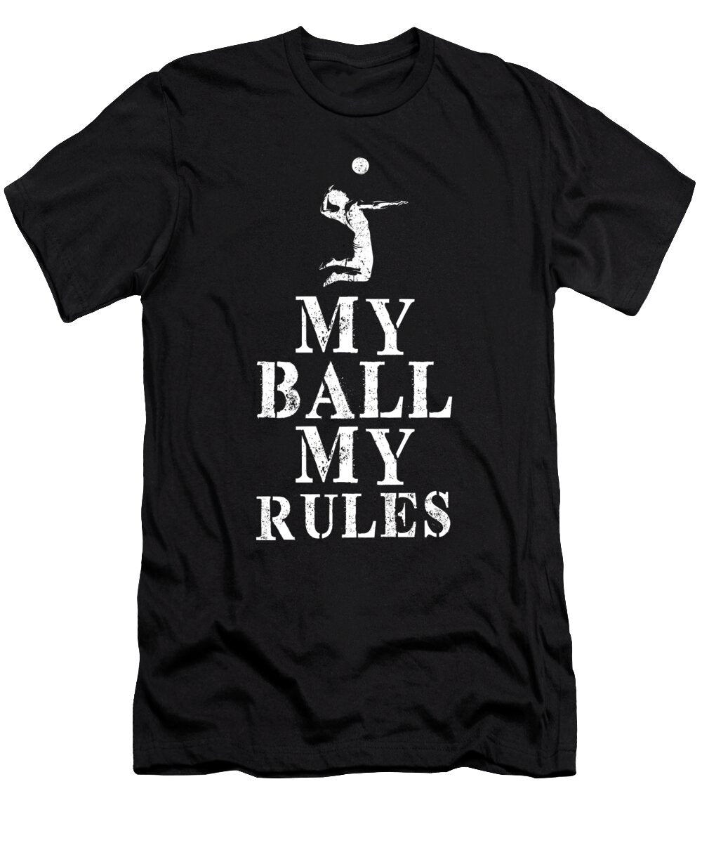 2 Volleyball Saying Manuel Schmucker T-Shirt