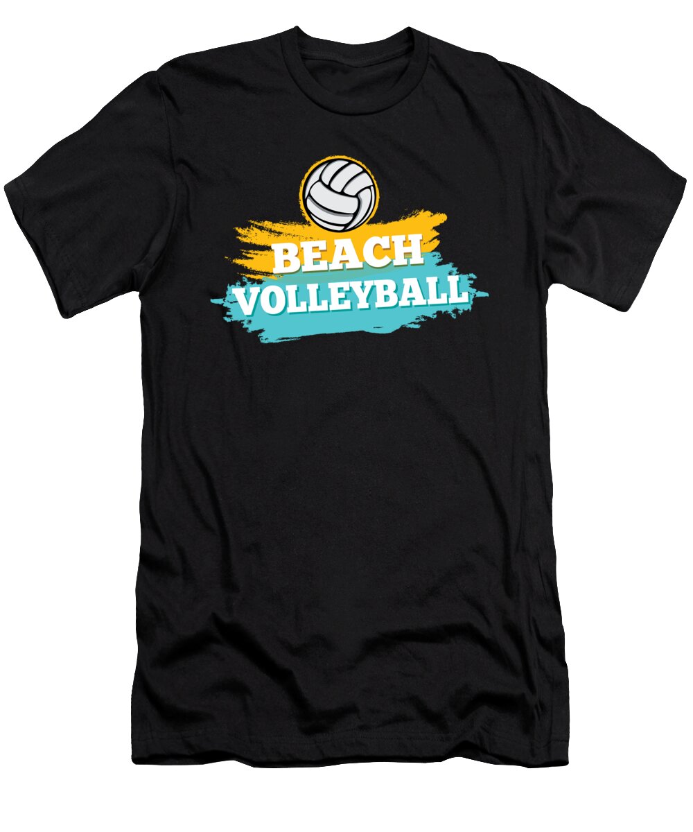 2 Volleyball Sport Lover Beach Volleyball Player Gift Idea Haselshirt T-Shirt