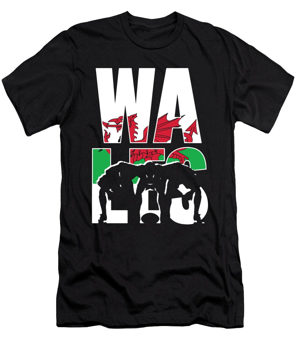2 Wales Rugby 2019 Fans Kit for Welsh Supporters Players Coaches and Rugger Football Lovers Martin Hicks T-Shirt