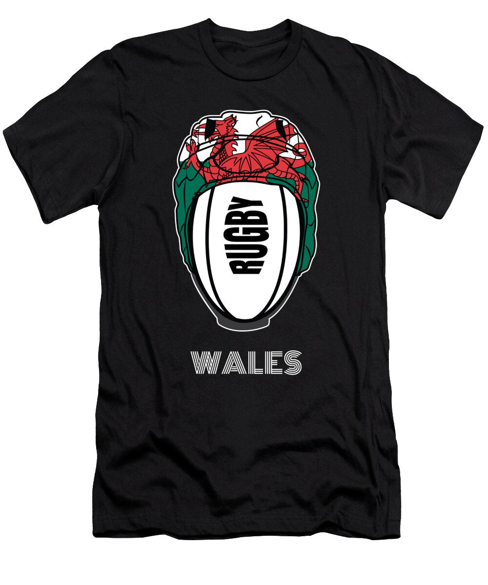 2 Wales Rugby Union Jersey 2019 Fans Kit for Welsh Supporters Players Coaches and Teams Martin Hicks T-Shirt