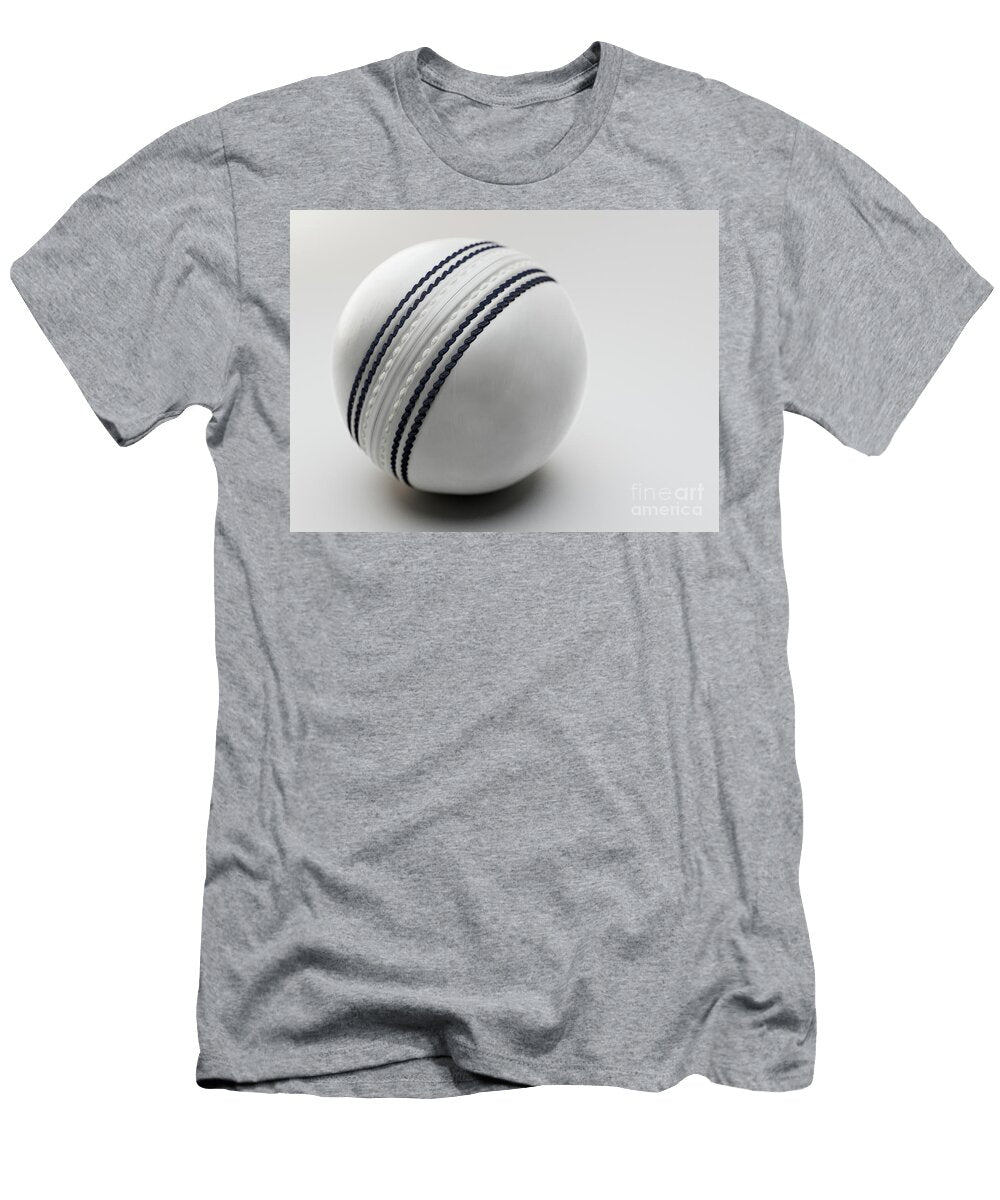 2 White Cricket Ball Allan Swart T-Shirt