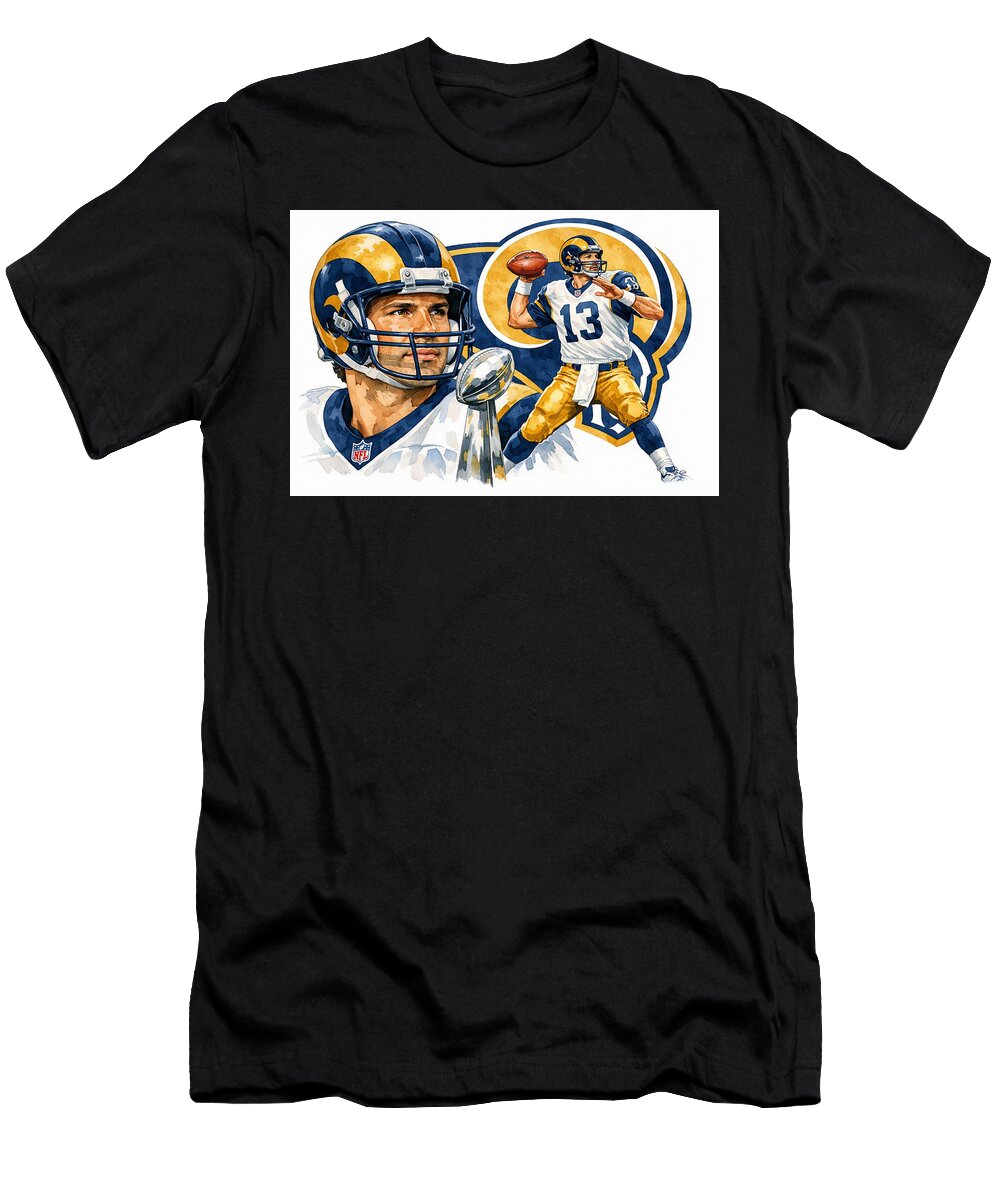 2000 Kurt Warner Rams Superbowl Xxxiv Mvp All Sports T-Shirt