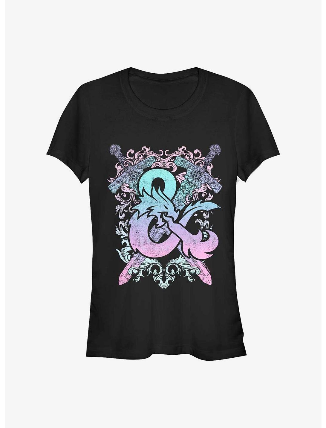 T-shirt Fille Logo Pastel Donjons & Dragons