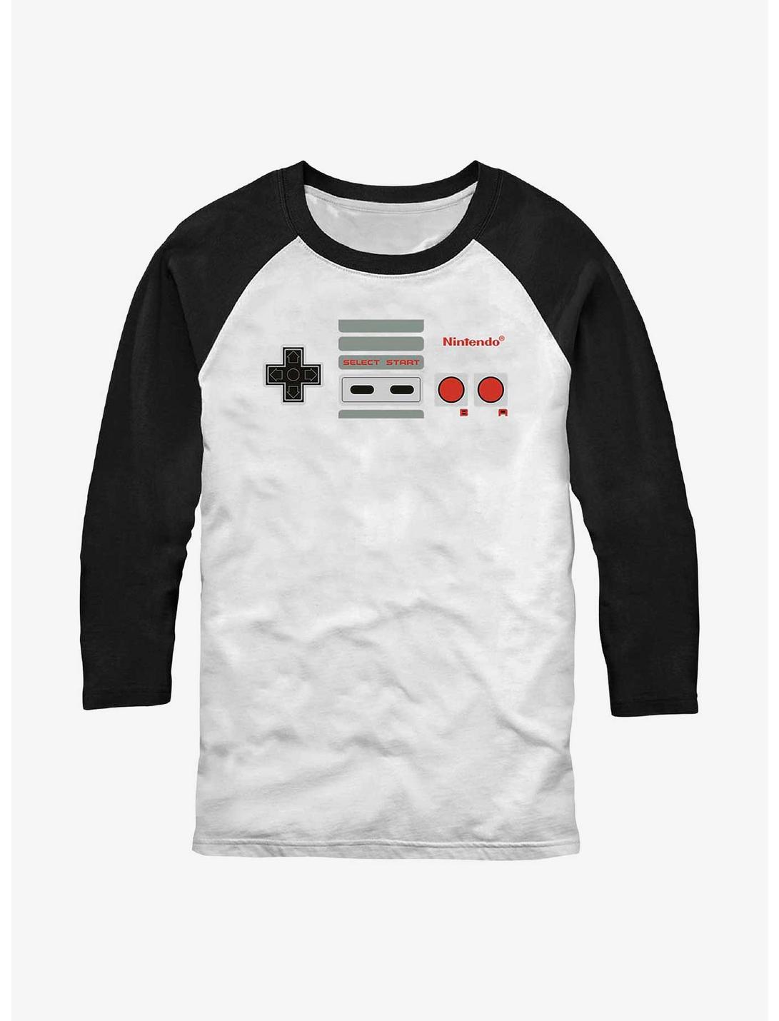Nintendo Classic Controller Raglan T-Shirt