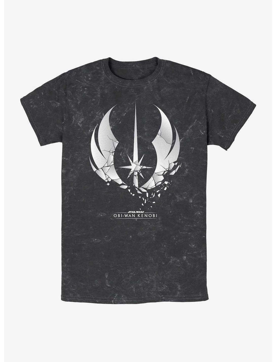 Star Wars Shattered Jedi Logo Mineral Wash T-Shirt