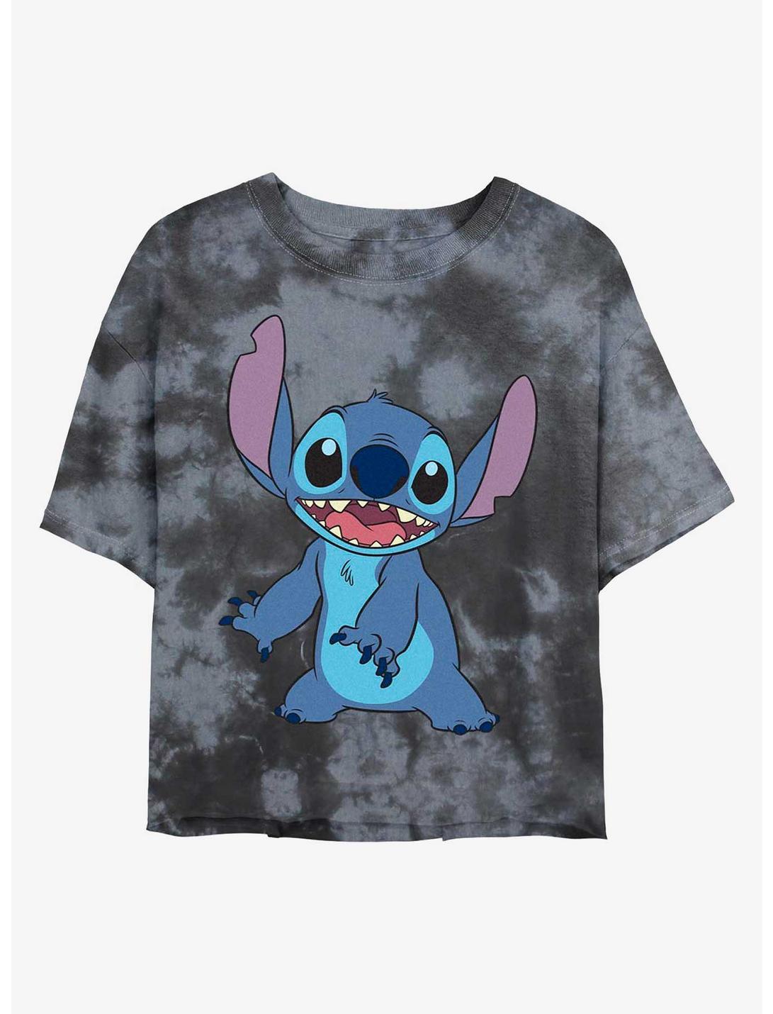 T-shirt court tie-dye pour filles Disney Lilo & Stitch Pose